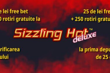 500 de rotiri gratuite fără depunere la Sizzling Hot Deluxe